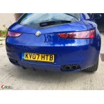 Οπίσθιος διαχύτης VTR της Stile Italia για Alfa Romeo Brera Οπίσθιος διαχύτης VTR της Stile Italia για Alfa Romeo Brera